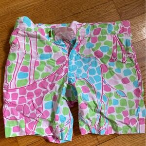 Lily Pulitzer giraffe shorts